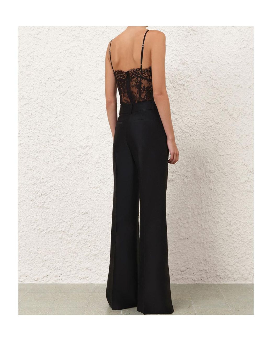 Zimmermann Black Lace Teddy