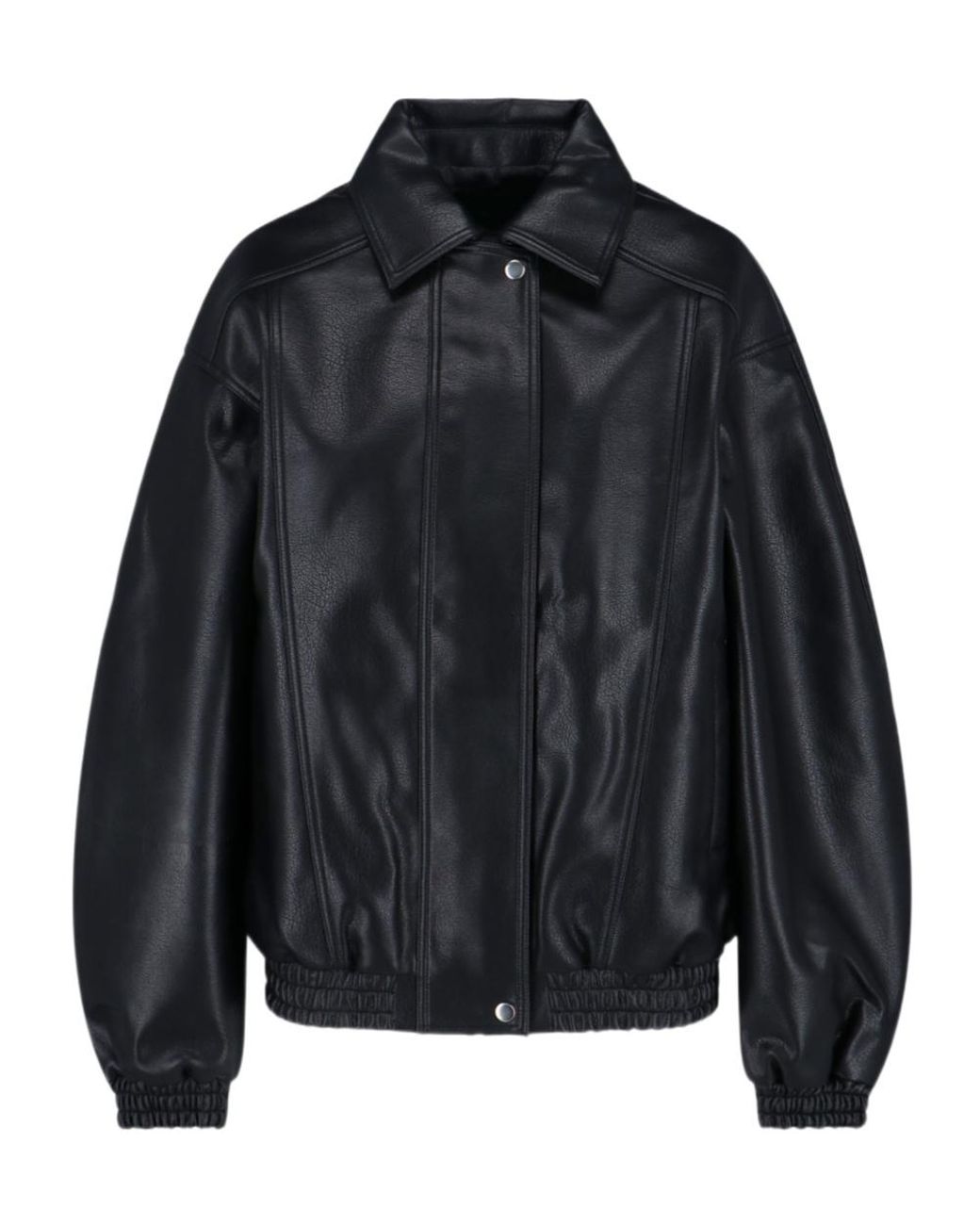 Frankie Shop Black Prescott Oversized Jacket