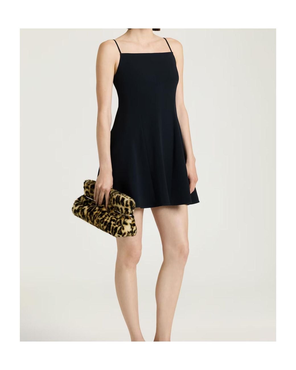 Givenchy Blue Sliced Mini Dress