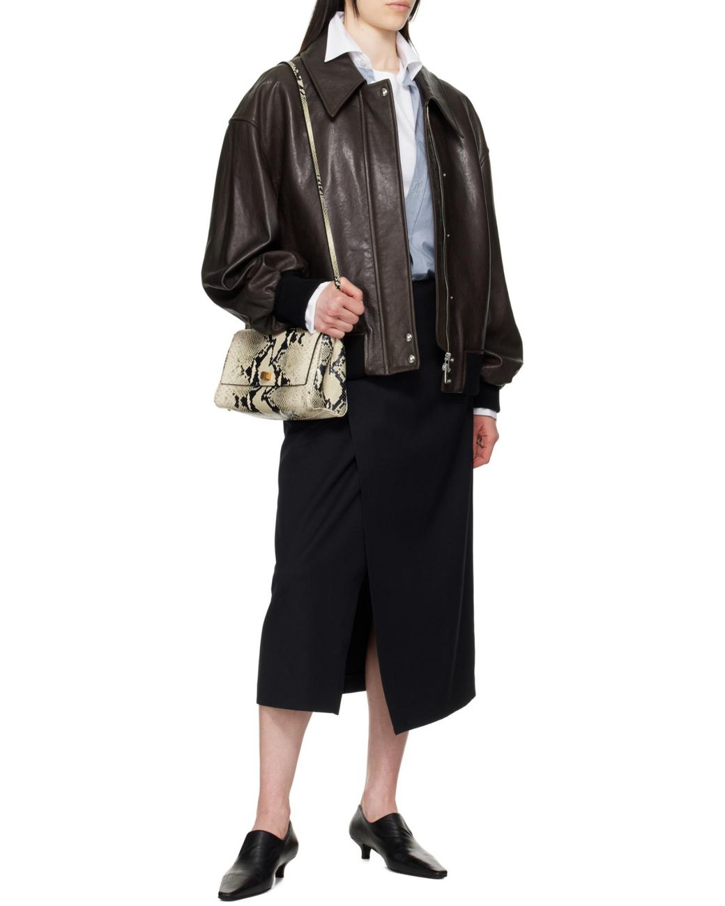 Khaite Natural Cate Cross Body Bag