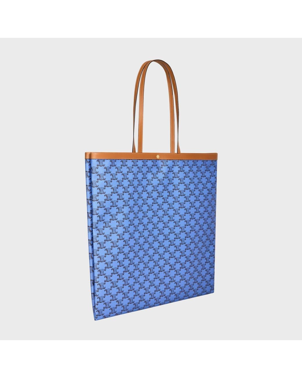 Céline Blue Large Flat Shopper