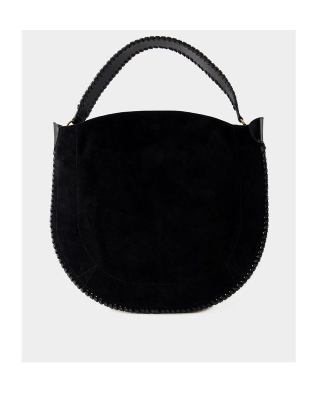 Isabel Marant Black Logo Shoulder Bag