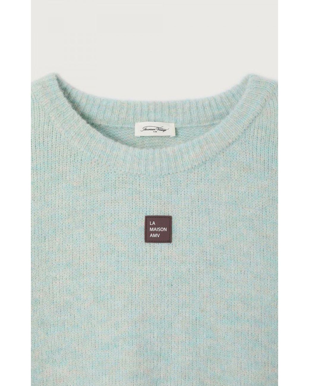 American Vintage Blue East Knitted Sweater
