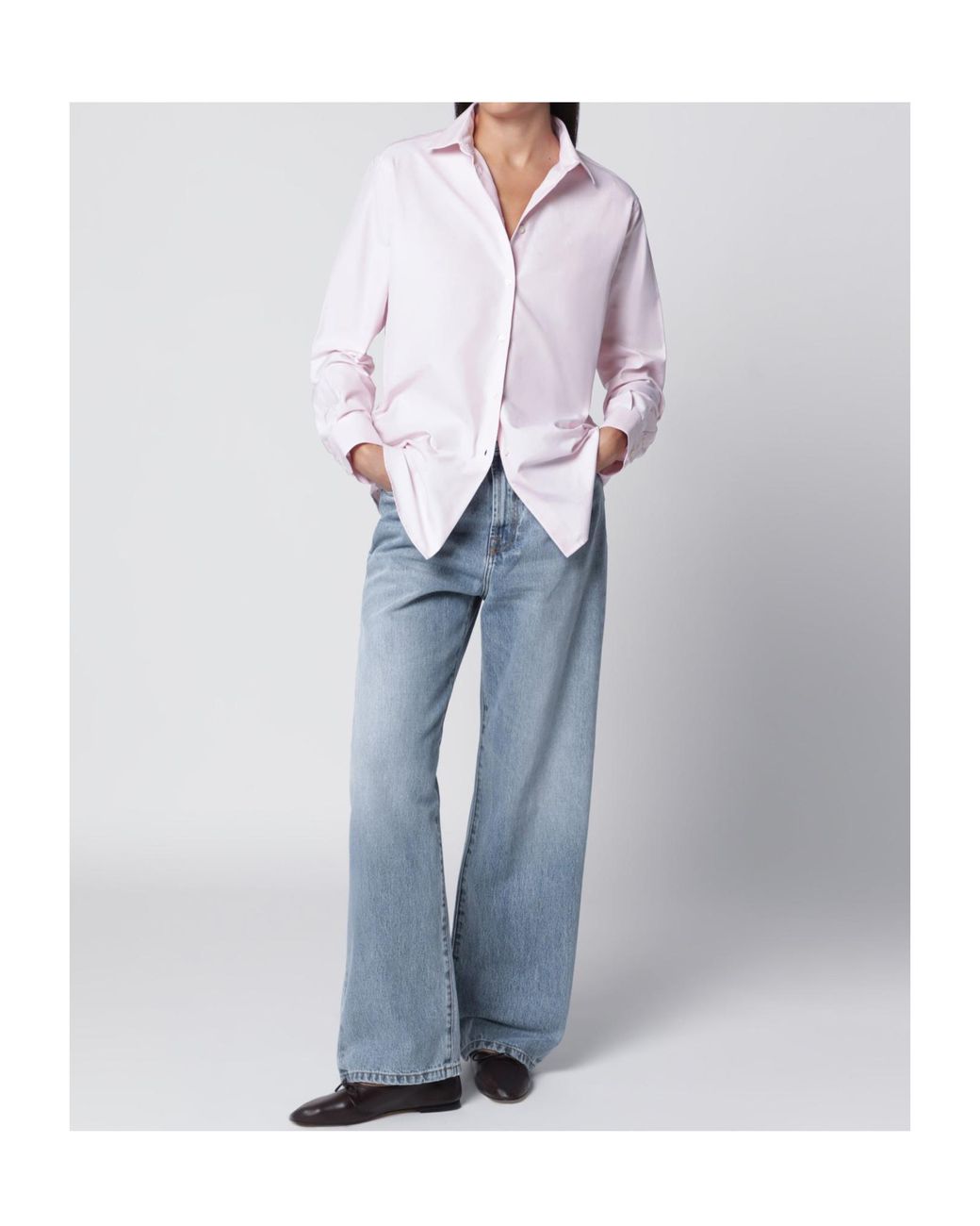 Rohe White Long-Sleeved Shirt