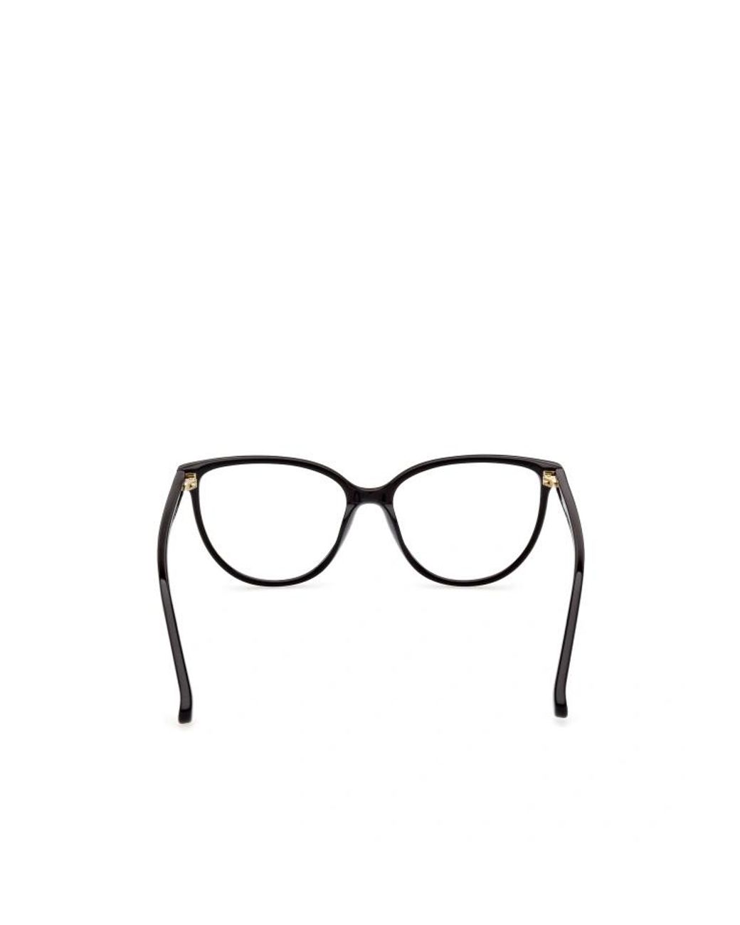 Max Mara White Cat-Eye Glasses