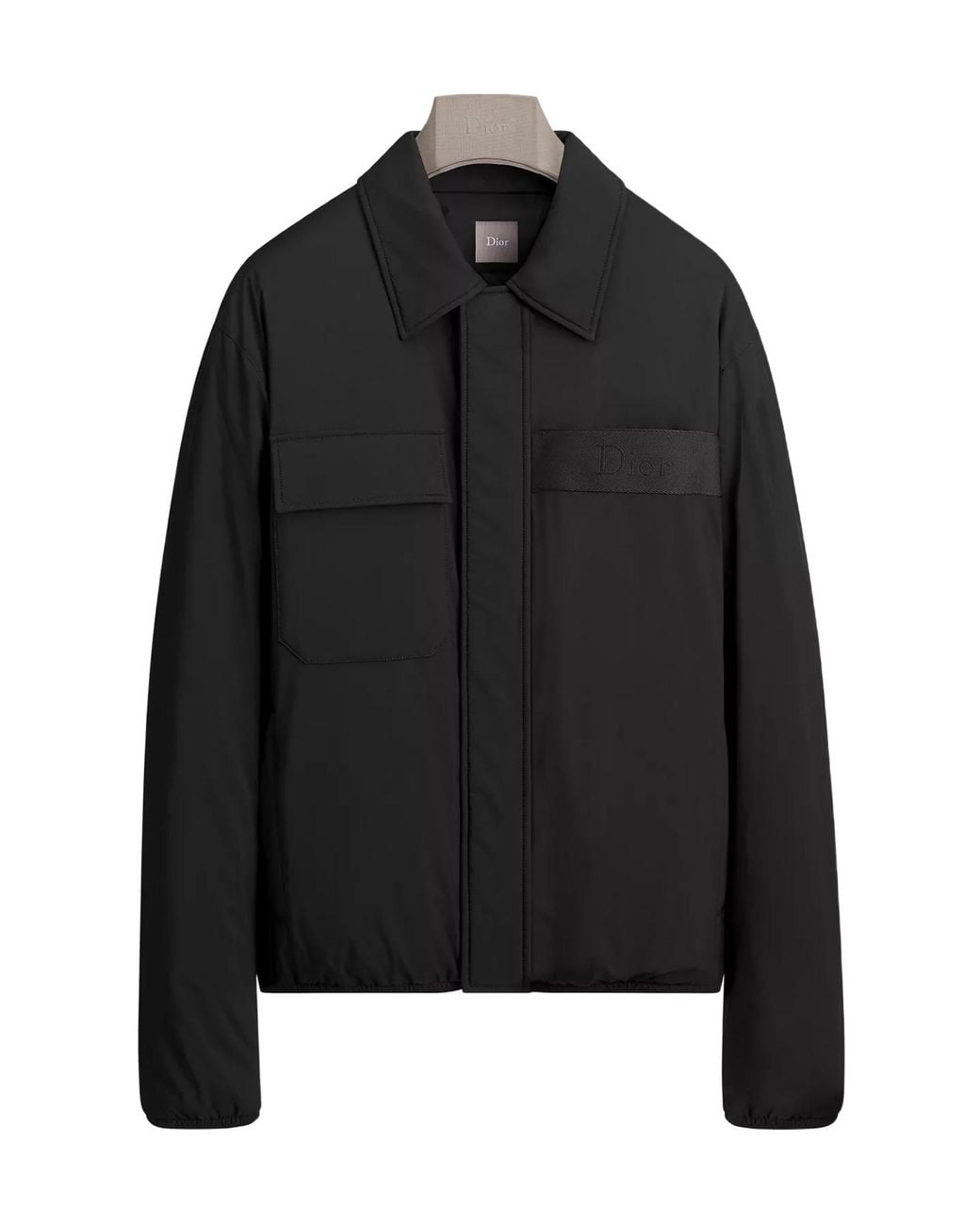 Dior Black Long-Sleeved Down Jacket for men