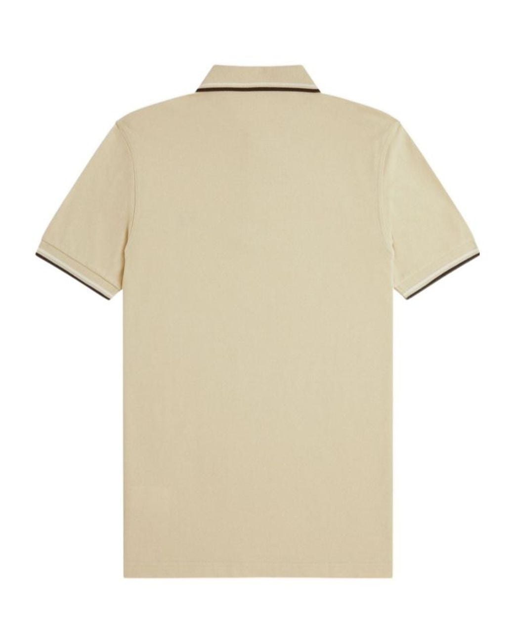 Fred Perry Natural Short-Sleeved Polo Shirt for men