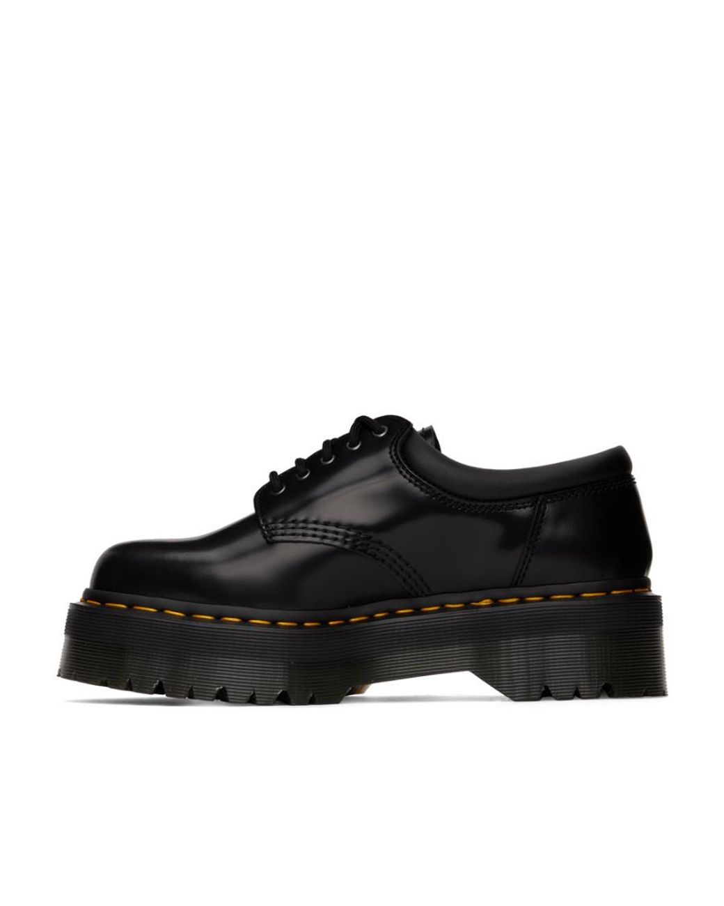 Dr. Martens Black Logo Business Dress Shoes for men