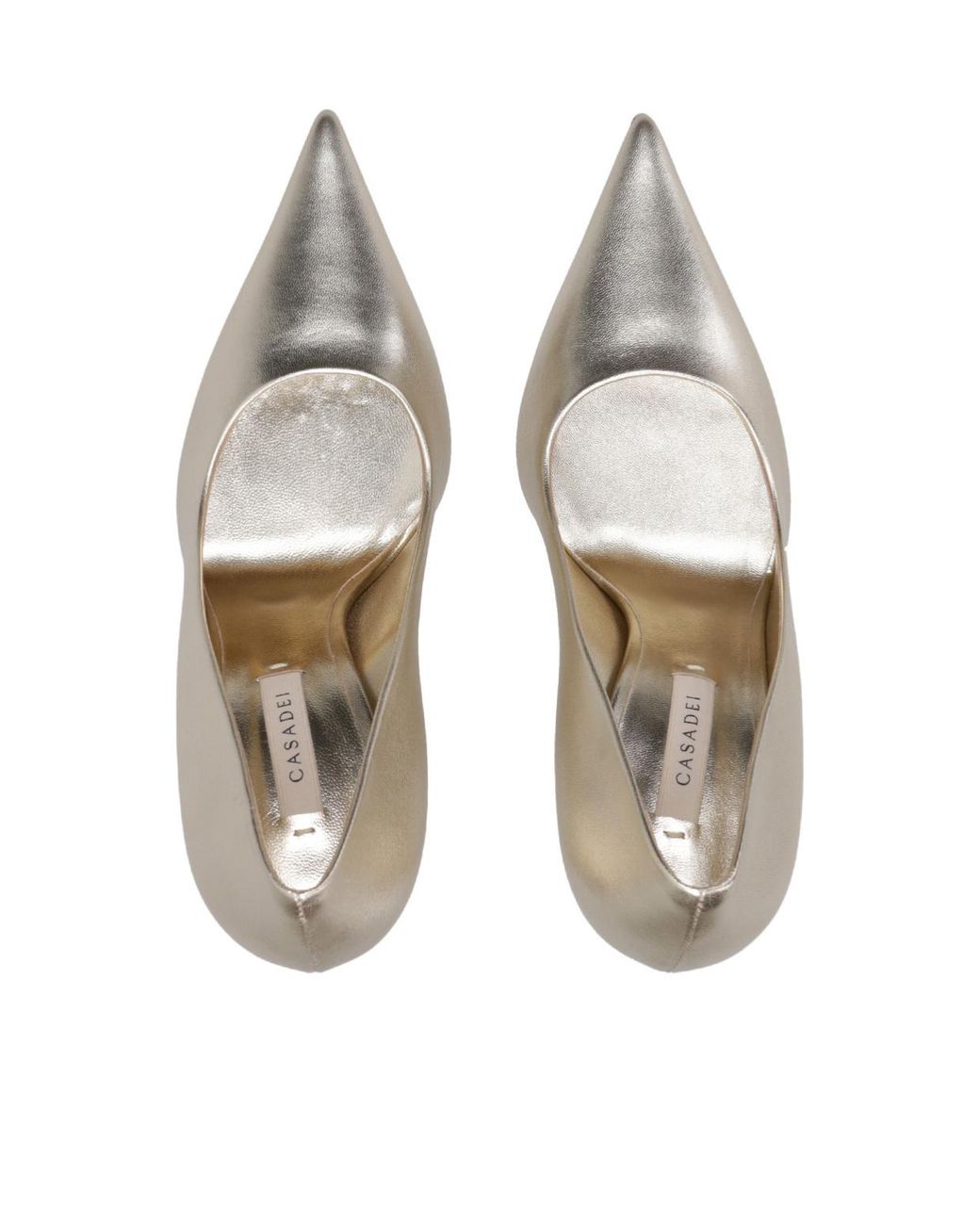 Casadei White Cusp High-Heeled Shoes