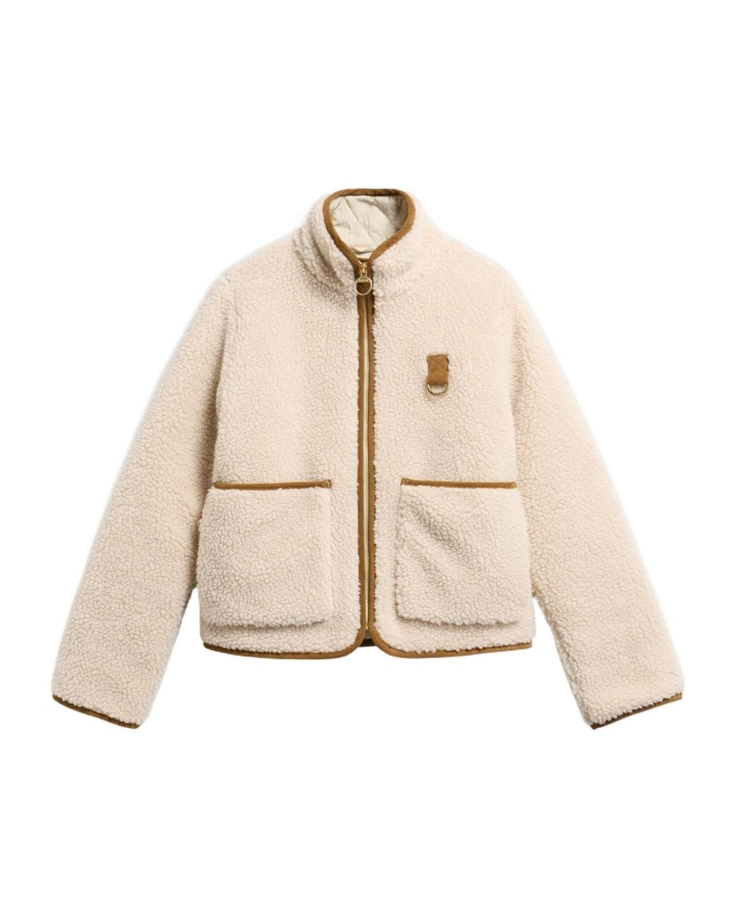 Barbour Natural Elenora Zip-Up Jacket