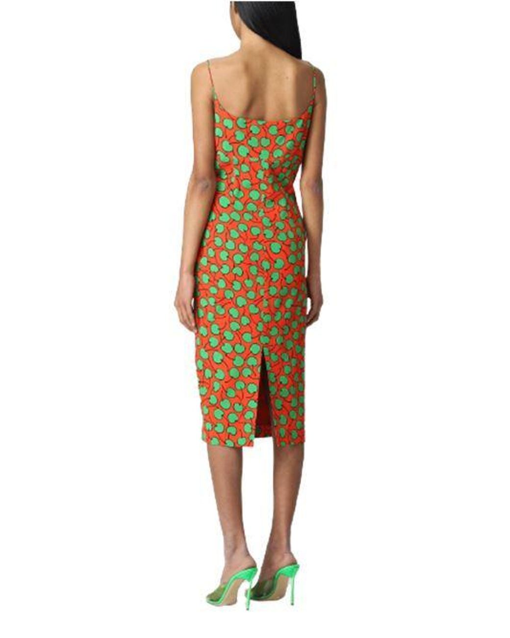 Moschino Metallic Printed Dress
