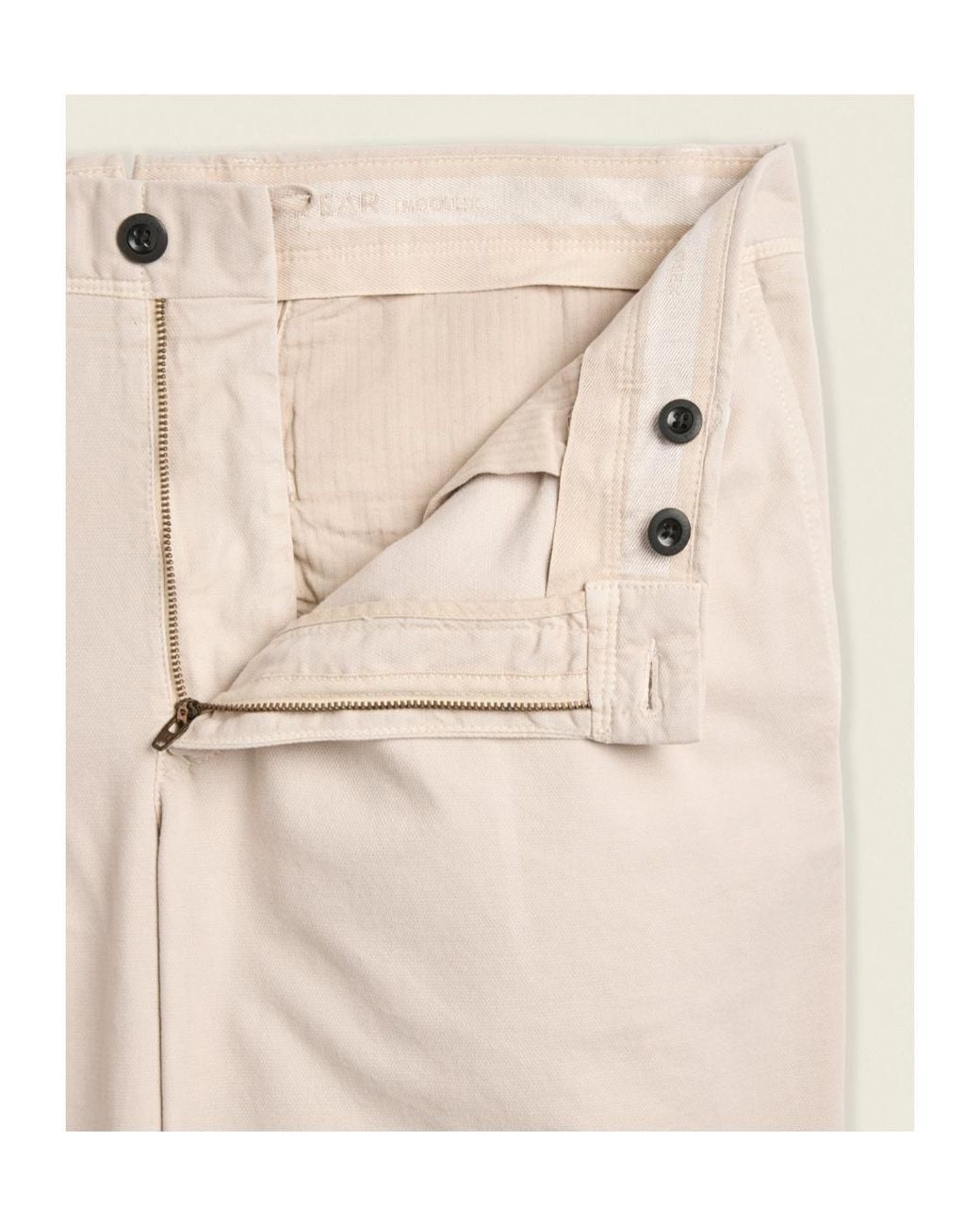 Incotex Natural Casual Trousers With Belt Loops for men