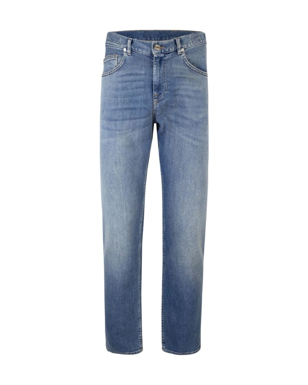 Eleventy Blue Slim Straight-Leg Jeans for men