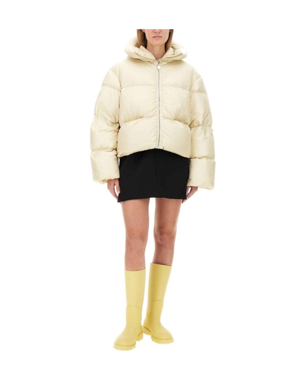 Ienki Ienki Natural Kenny Stand-Neck Down Jacket