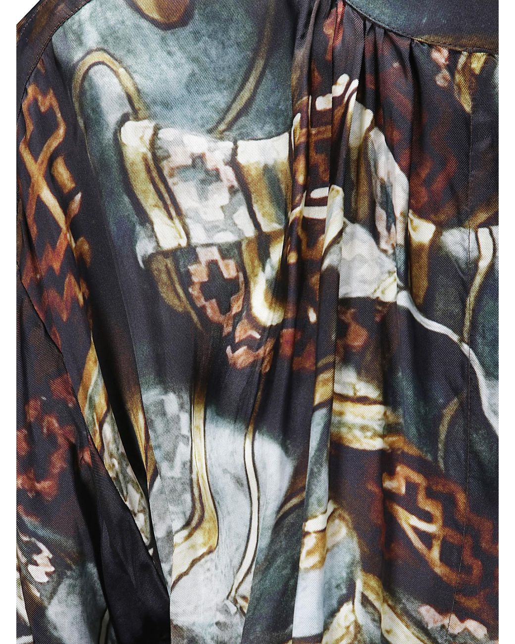 Dries Van Noten Black Long-Sleeved Dress