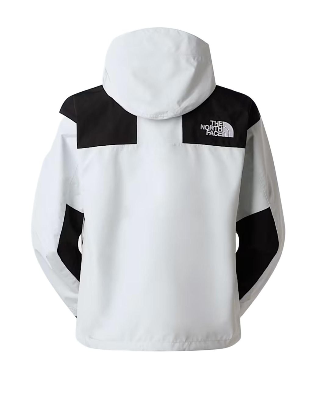 The North Face White Panelled Hooded Jacket for men