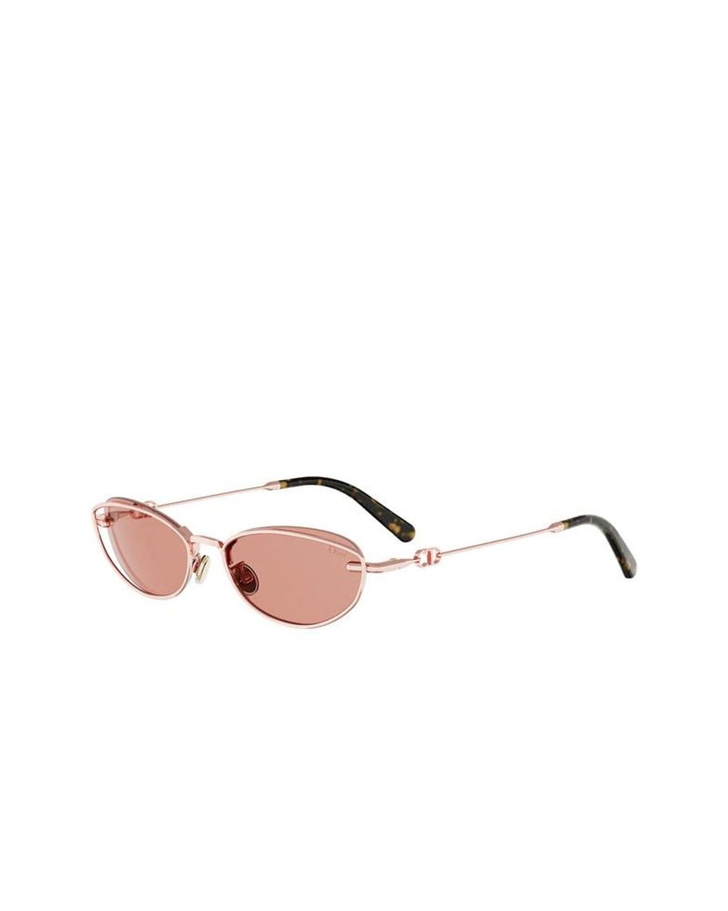Dior Pink Eyewear Cat Eye Frame Sunglasses