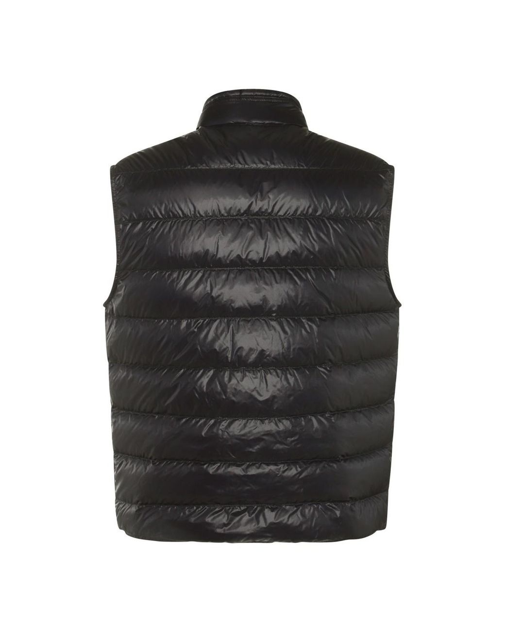 Moncler Black Vests for men