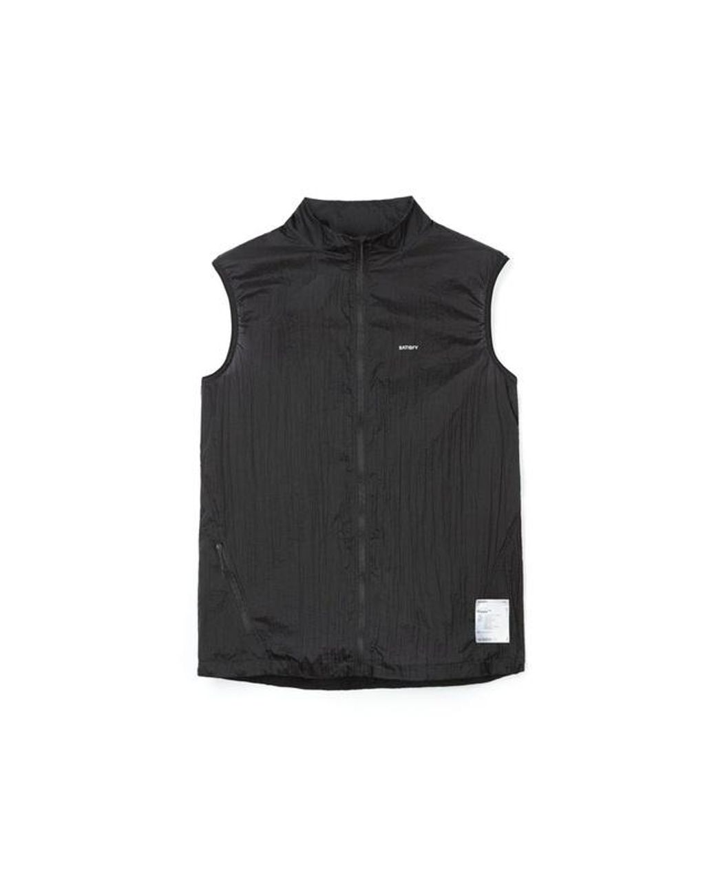 Satisfy Black Long-Sleeved Casual Jacket for men