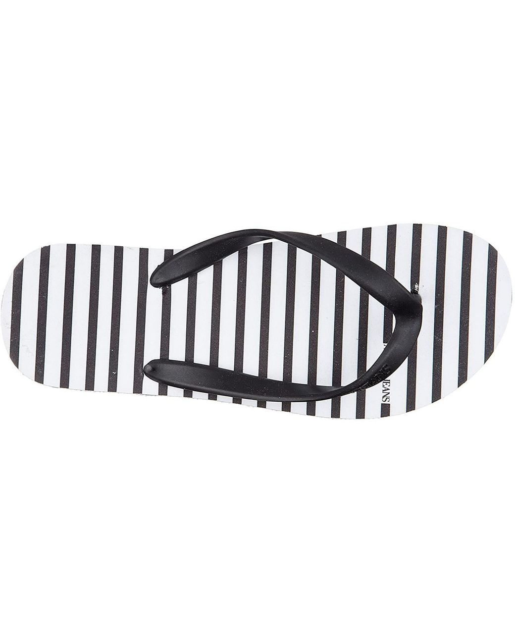 Armani Jeans White Logo Flip-Flops for men