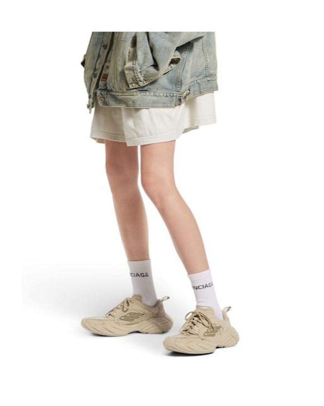 Balenciaga Multicolor Monday Lace-Up Sneakers