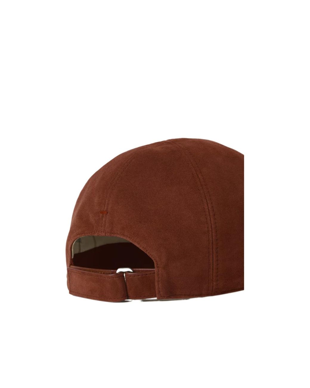 Loro Piana Brown Baseball Cap for men