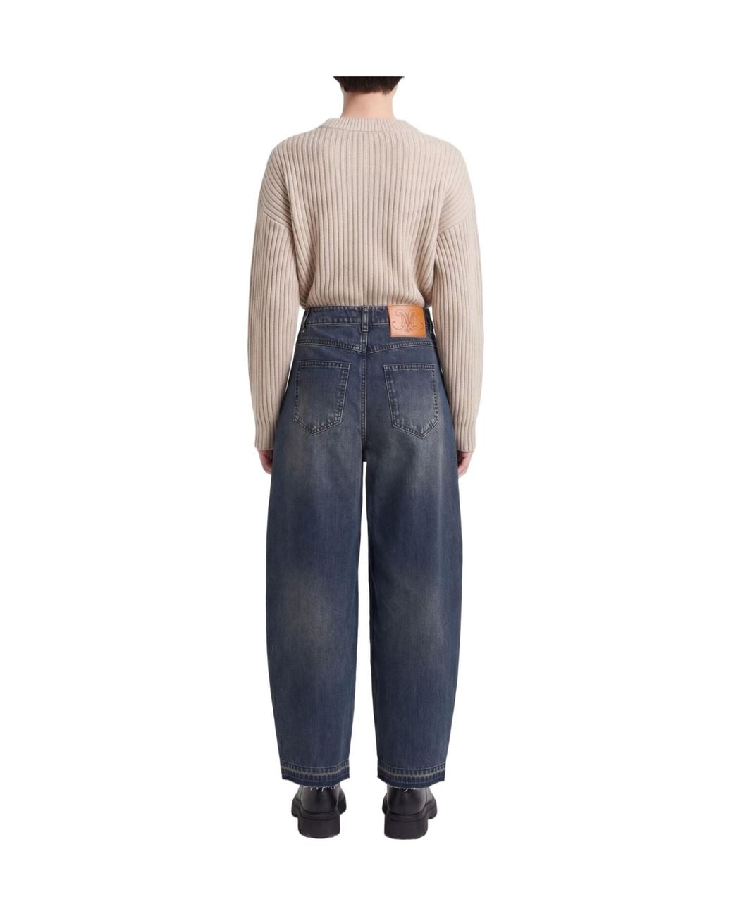 MAX&Co. Blue Loose Jeans
