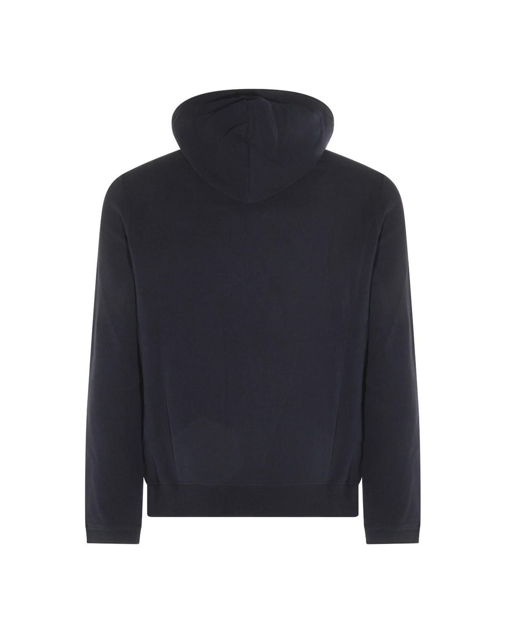 K-Way Blue Drawstring Hoodie for men