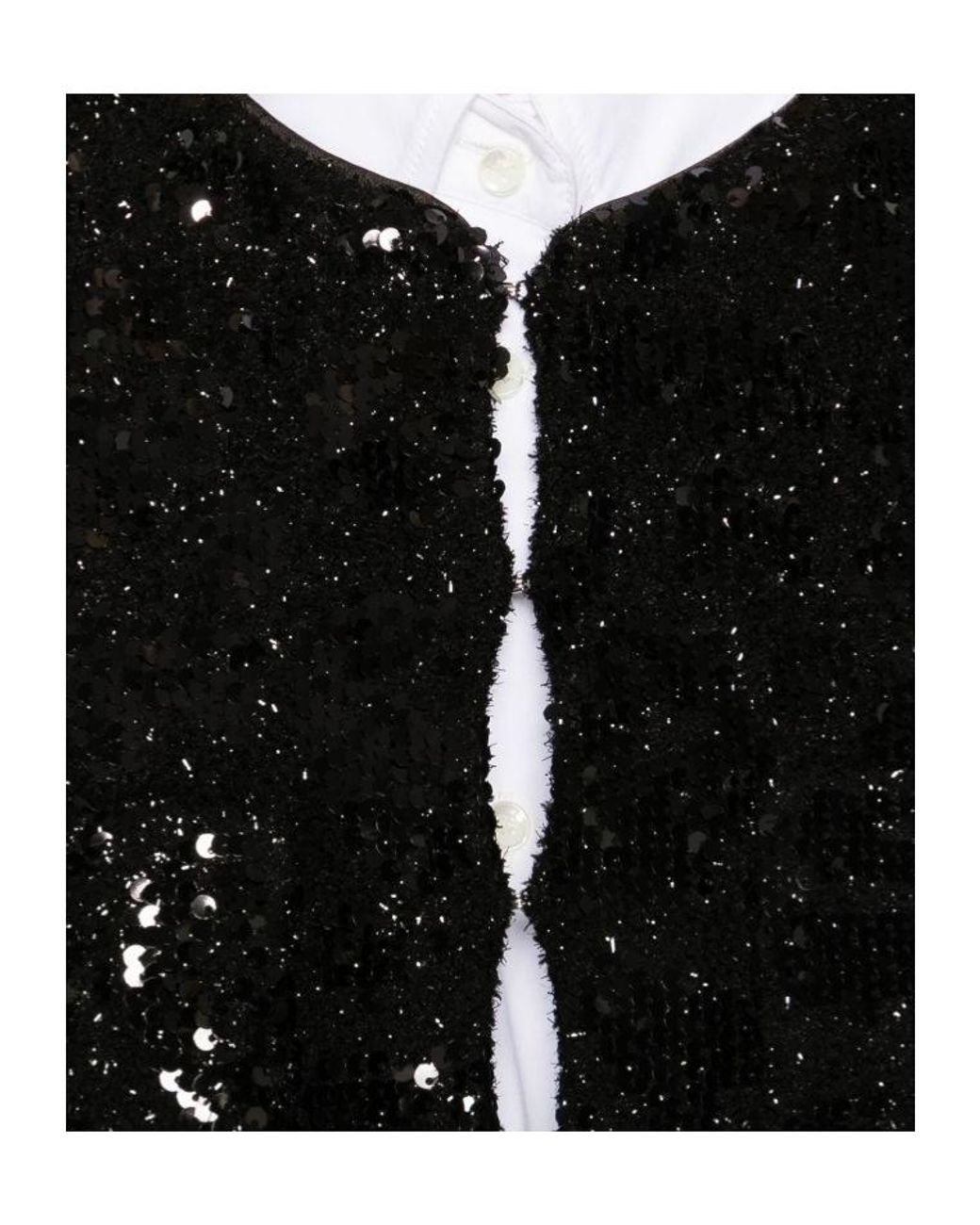 IRO Black Sequined Jacket