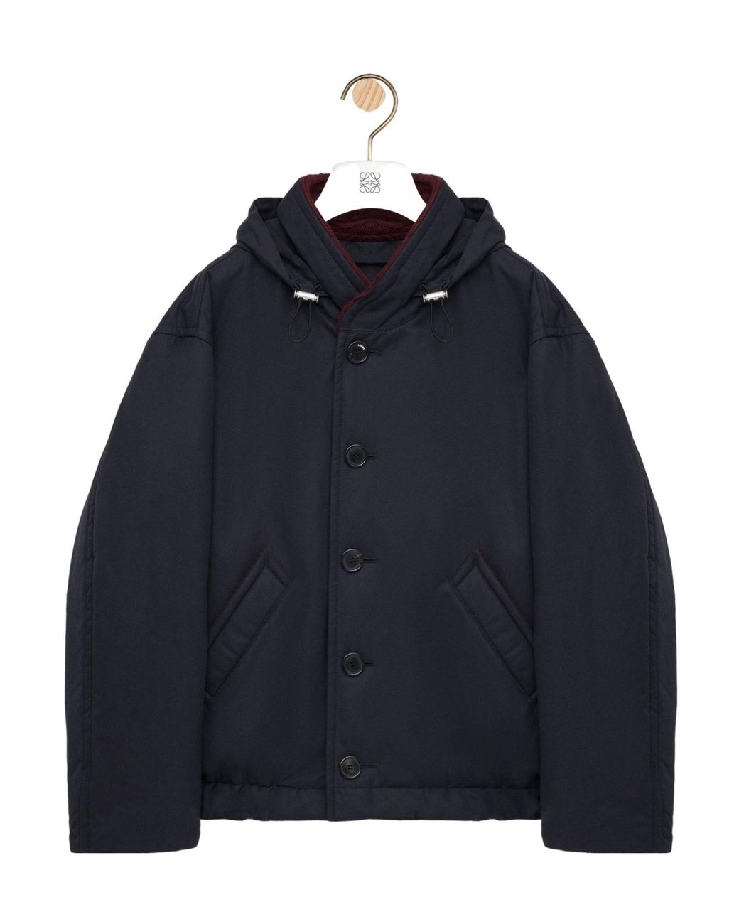 Loewe Blue Technical Padded Jacket for men