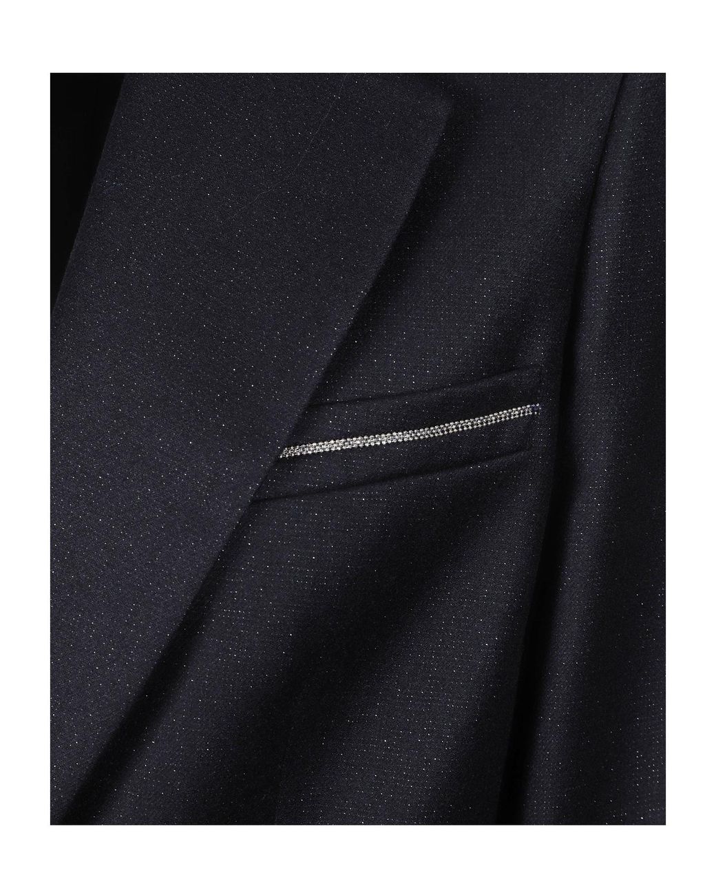 Peserico Blue Single-Breasted Tailored Blazer