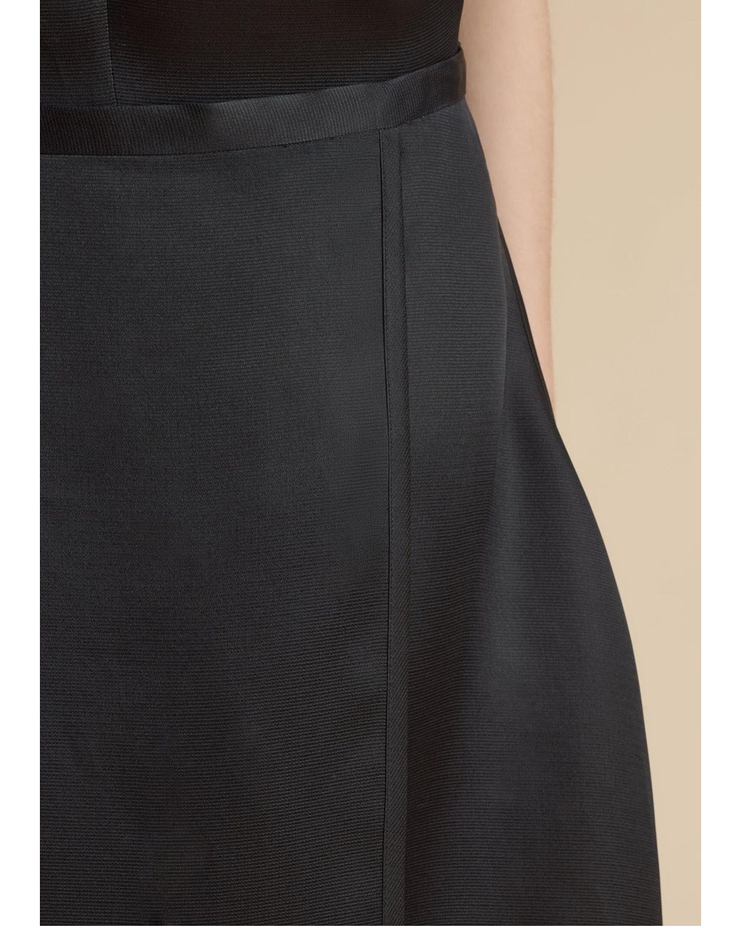 Khaite Black The Mila Skirt