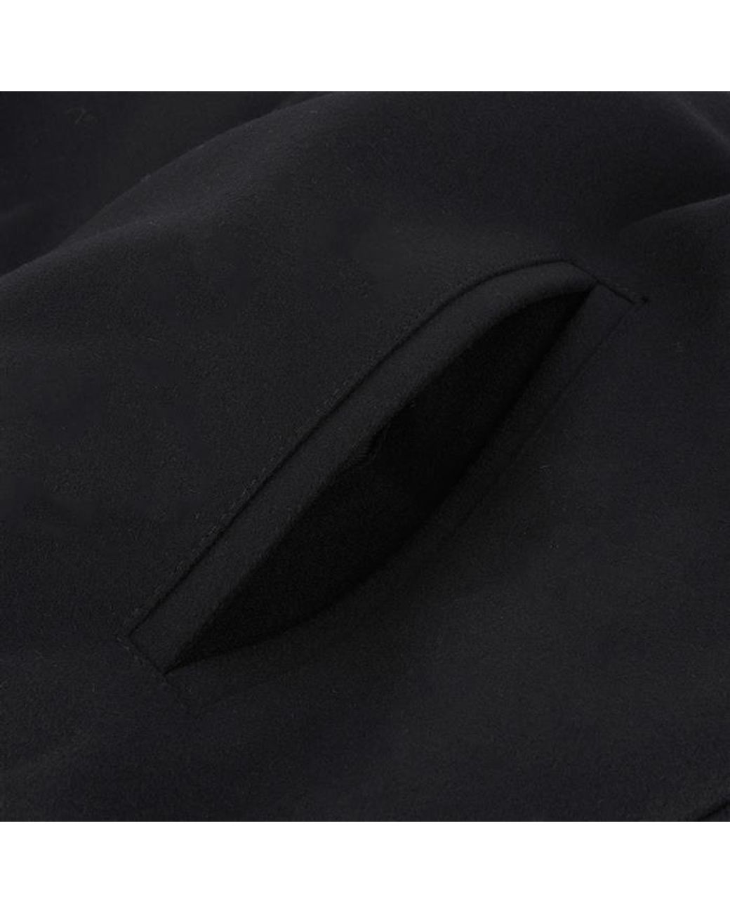 Maison Kitsuné Black Maison Kitsuné Button-Up Bomber Jacket for men