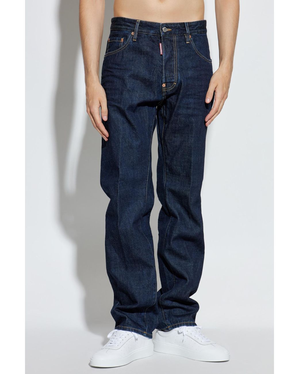 DSquared² Blue Cimosa Authentic Japanese 642 Jeans for men