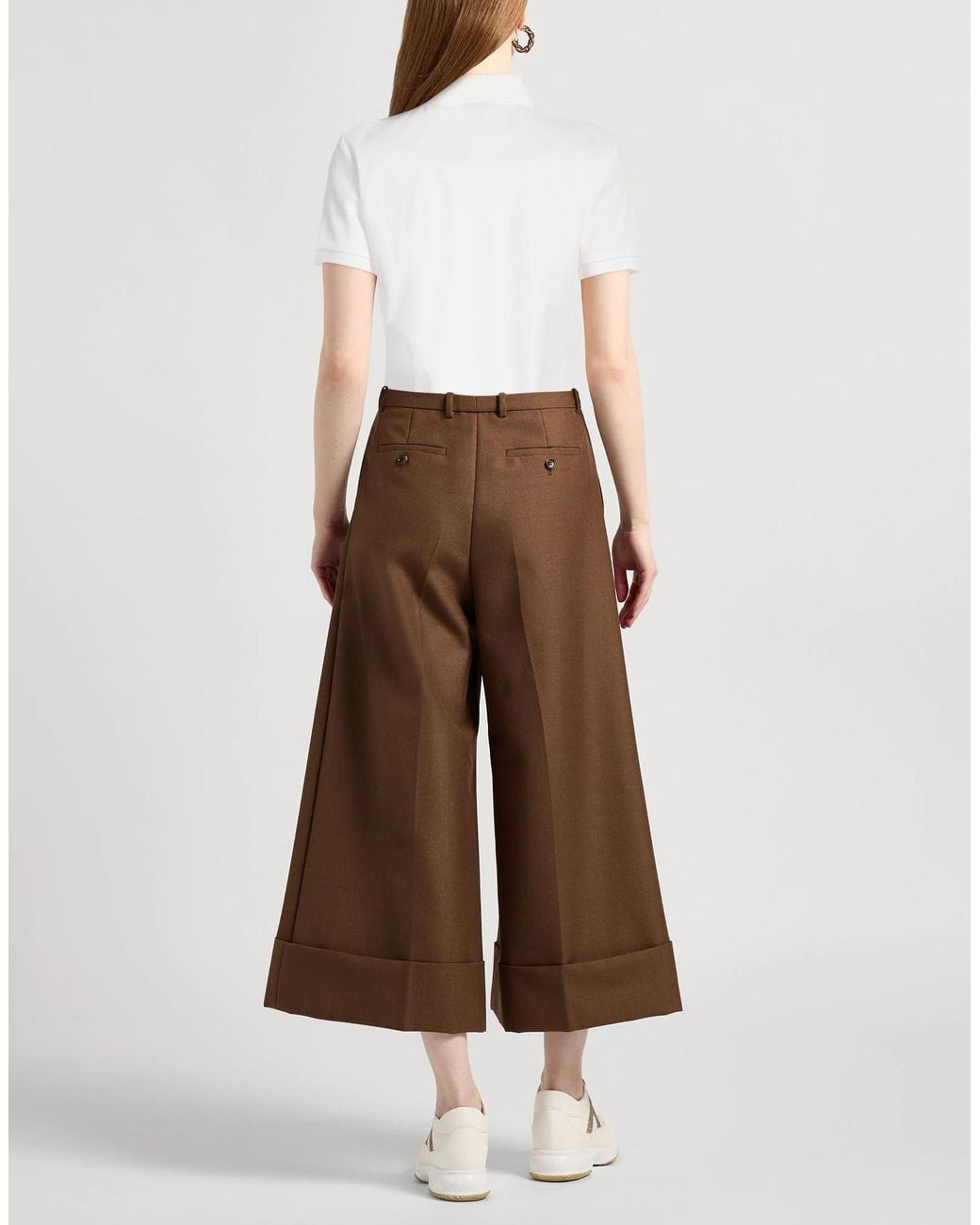 Burberry White Polo Shirts
