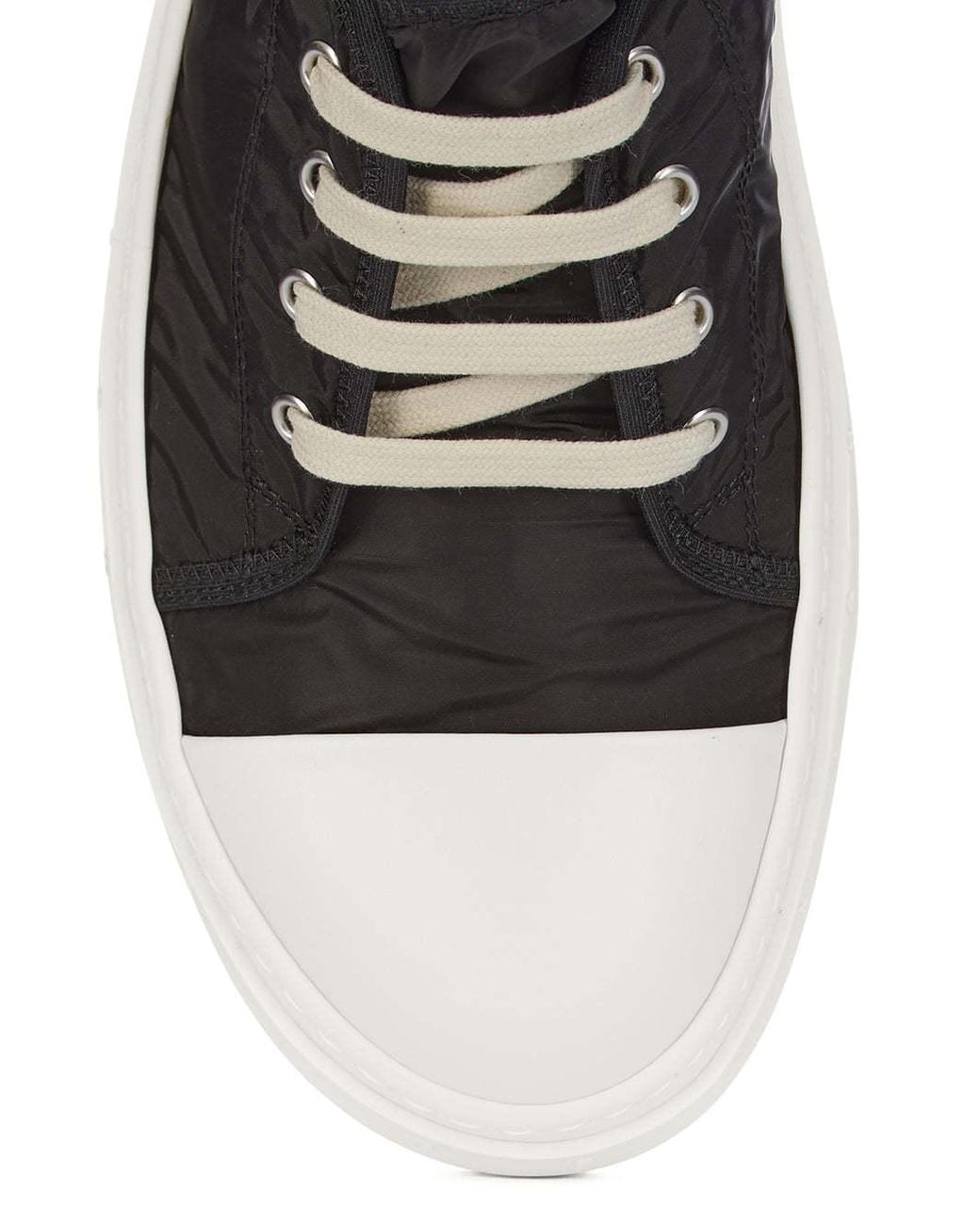 Rick Owens Black Tower Low-Top Sneakers for men