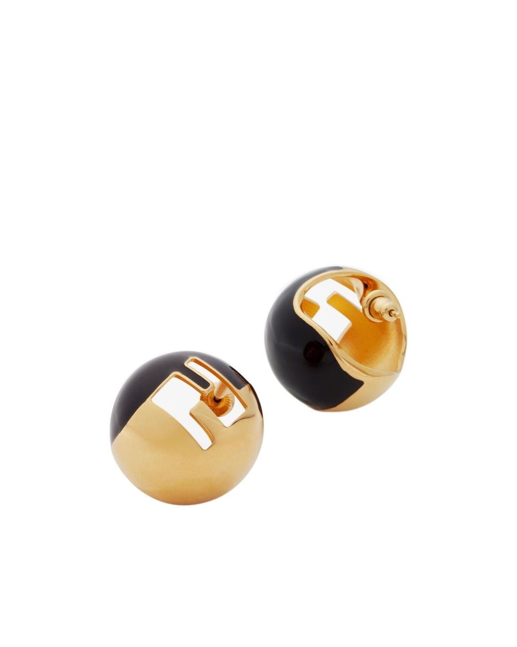 Fendi Metallic And Colored Earrings