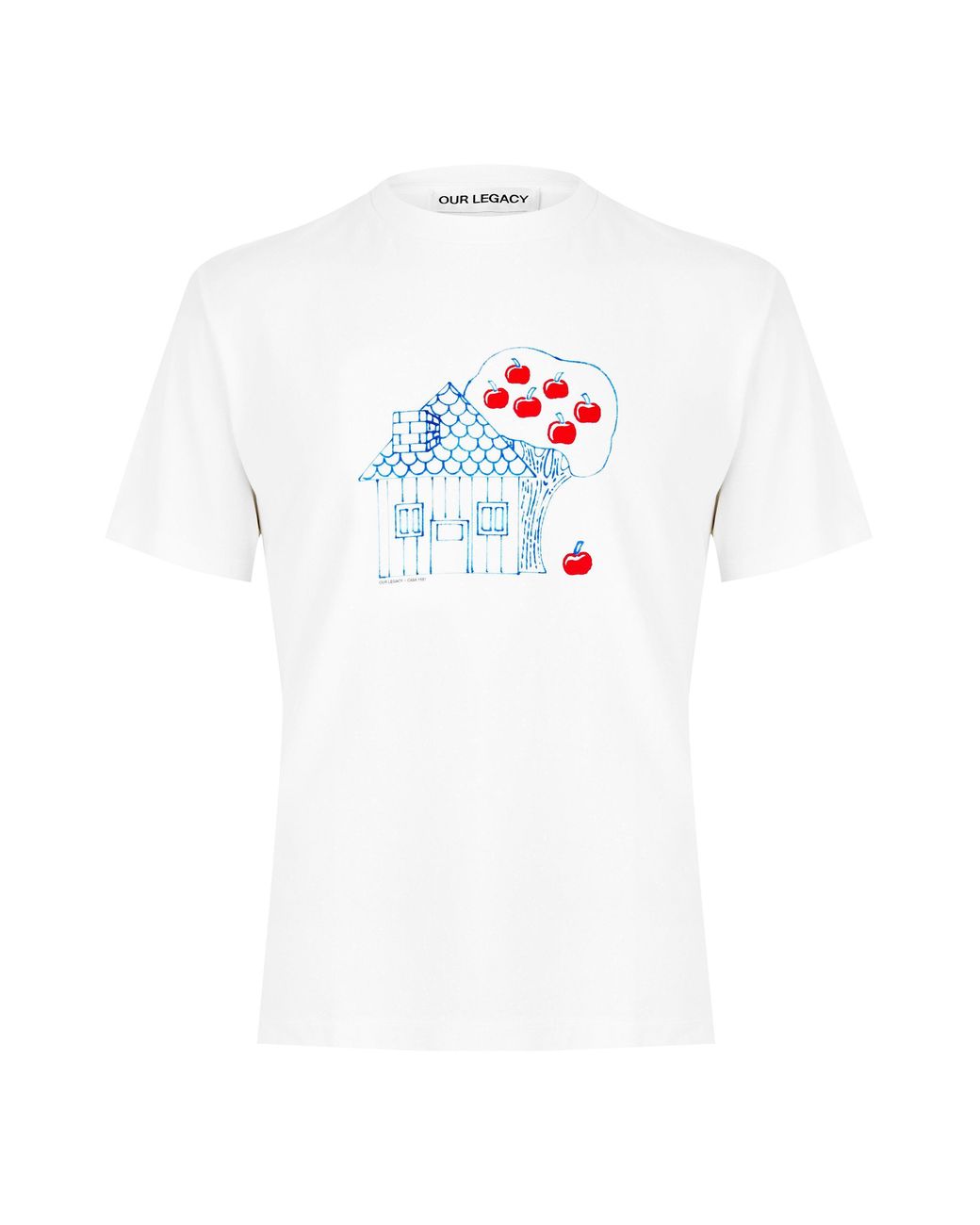 Our Legacy White Box T-Shirt for men
