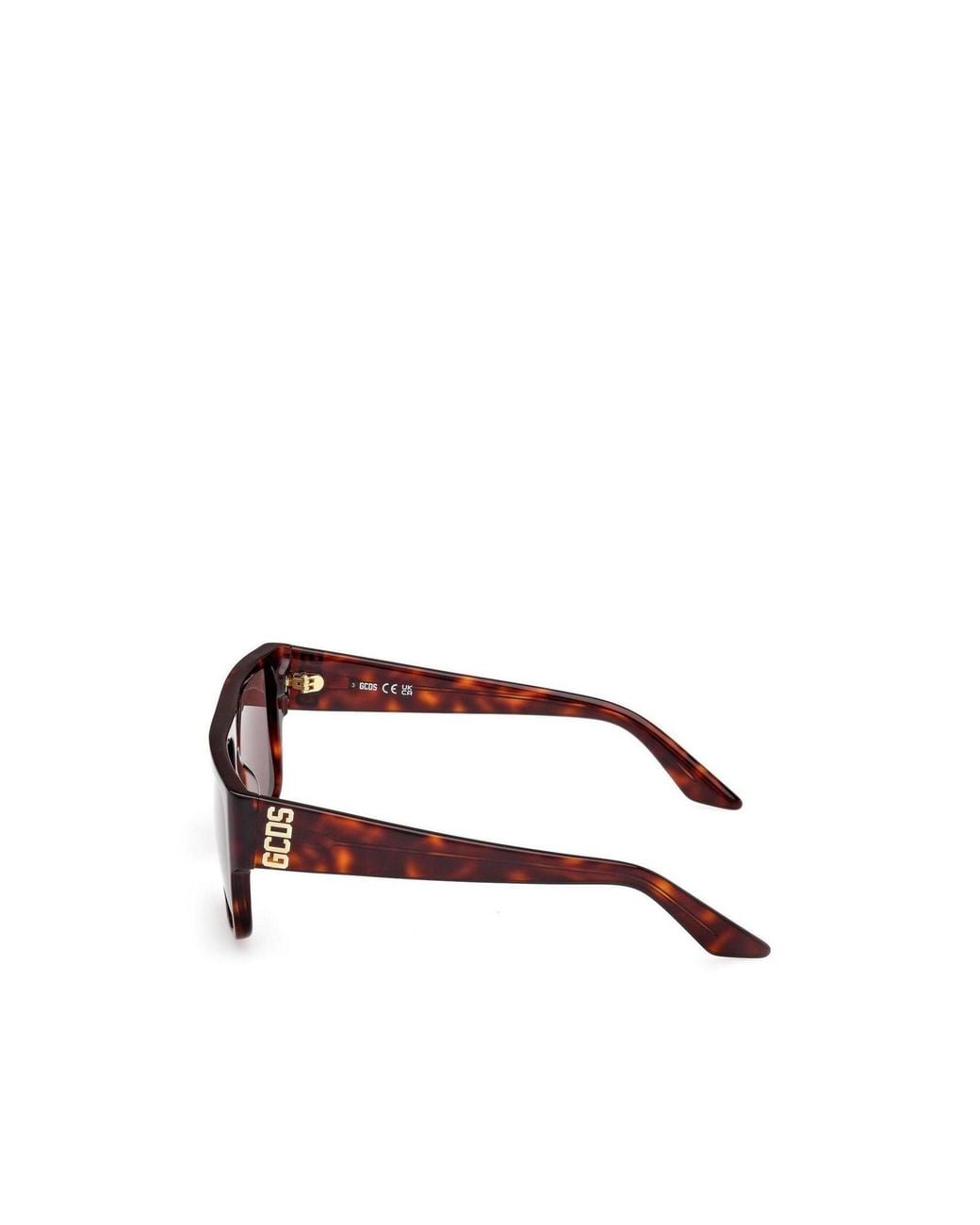 Gcds Purple Logo Temple Sunglasses for men