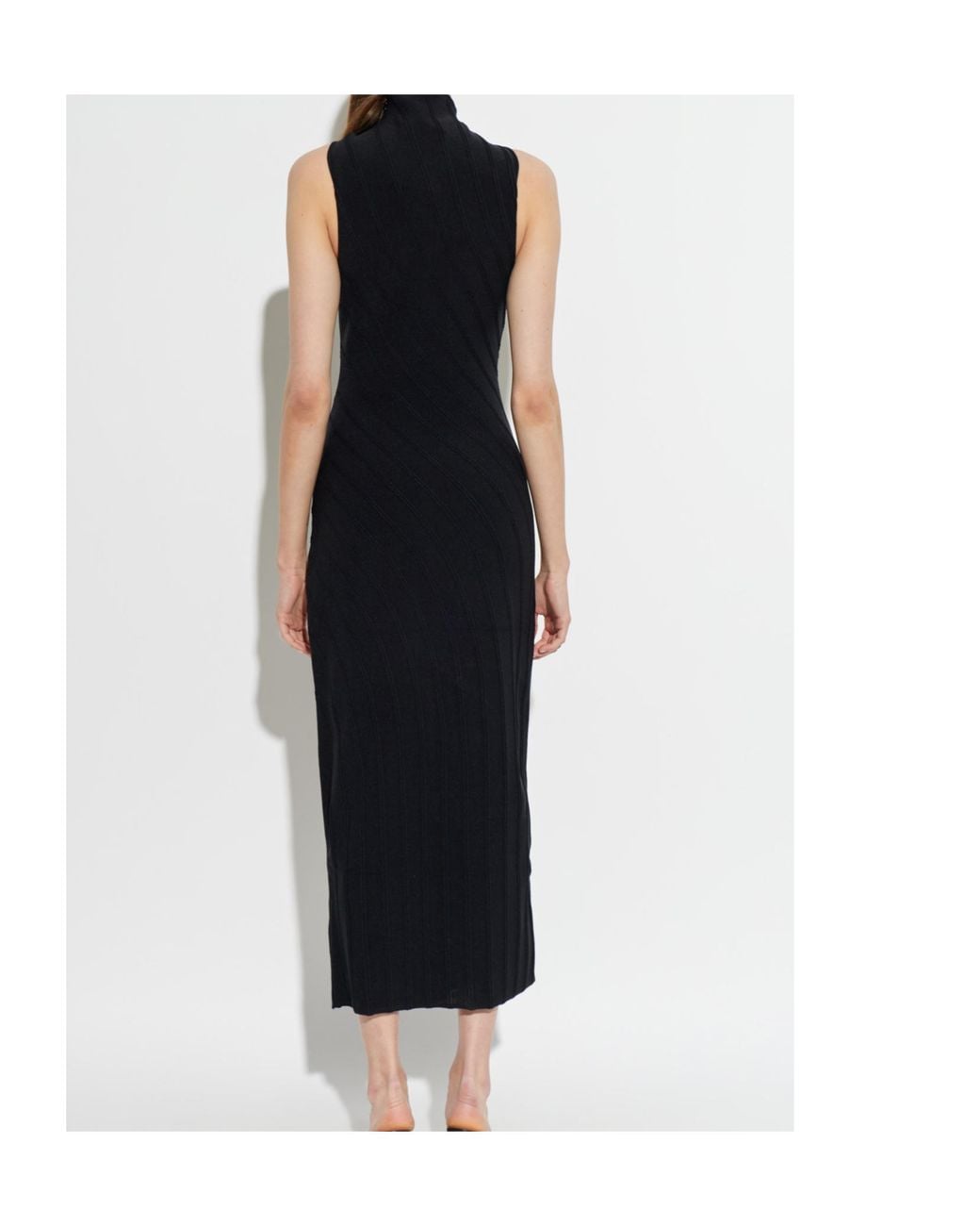 Cult Gaia Black Jessica Midi Dress