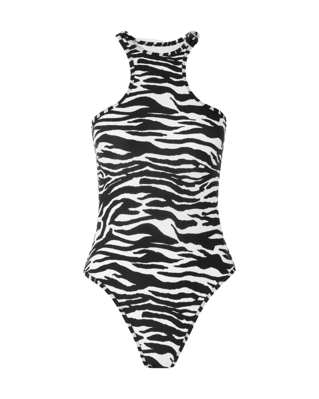 The Attico White Casual One-Piece Swimsuit