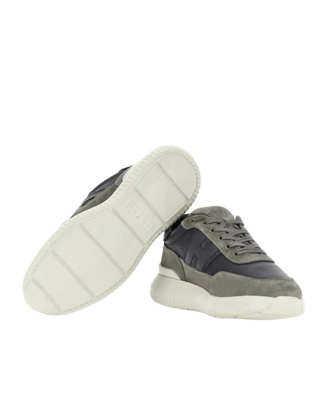 Hogan Gray Interactive³ Sneakers for men