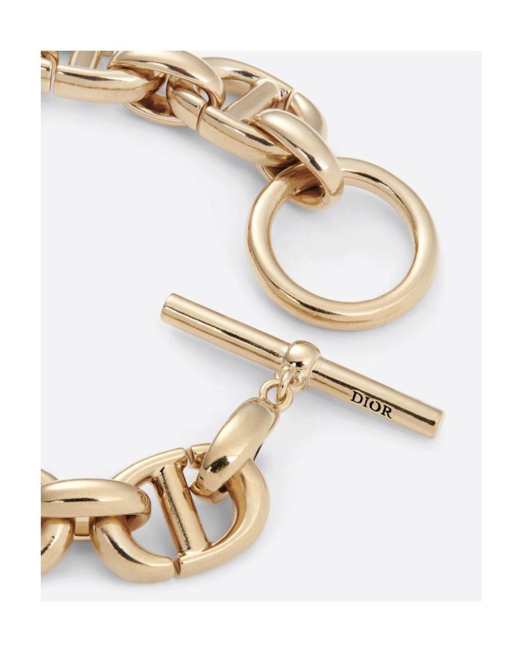 Dior Metallic Cd Bracelet