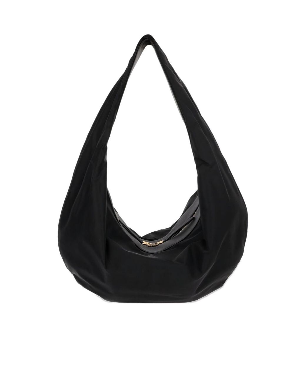 Khaite Black Olivia Large Hobo Bag