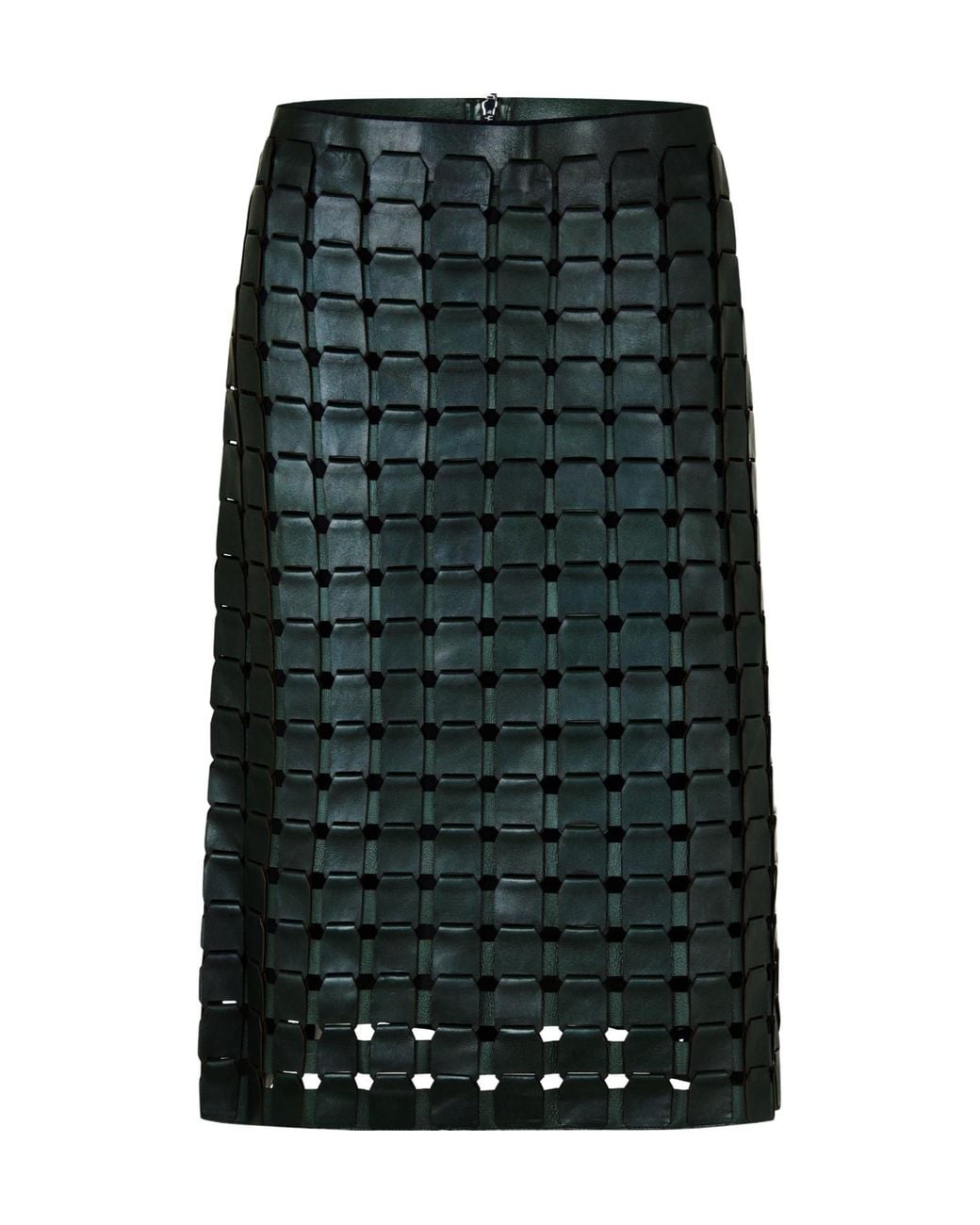 Bottega Veneta Green Versatile Midi Dress