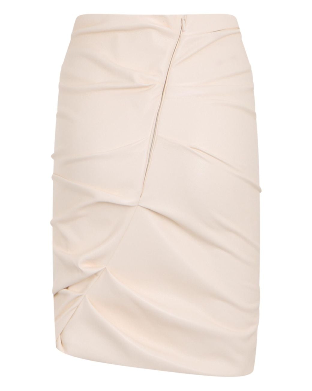 Philosophy Di Lorenzo Serafini Natural Asymmetric Ruched Skirt