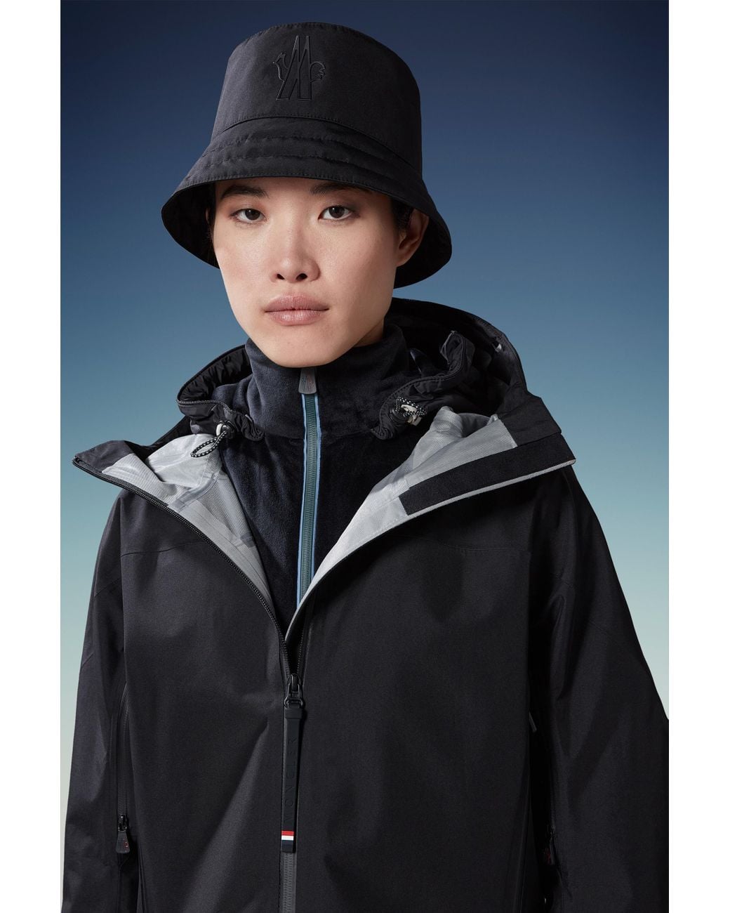 Moncler Black Grenoble Gore-Tex Bucket Hat