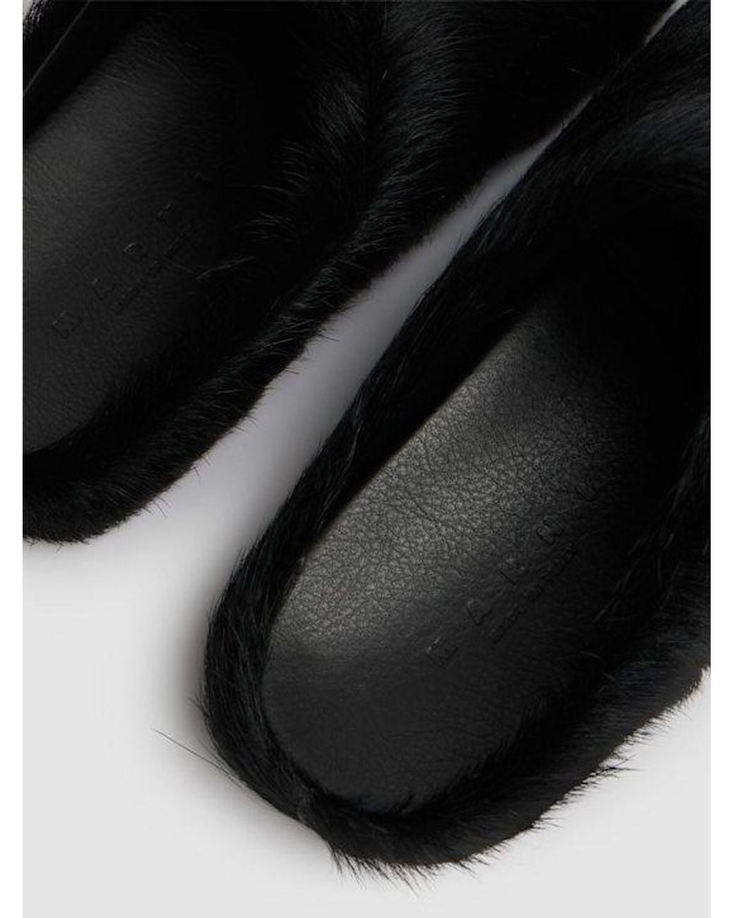 Marni Black Slipon Sandals