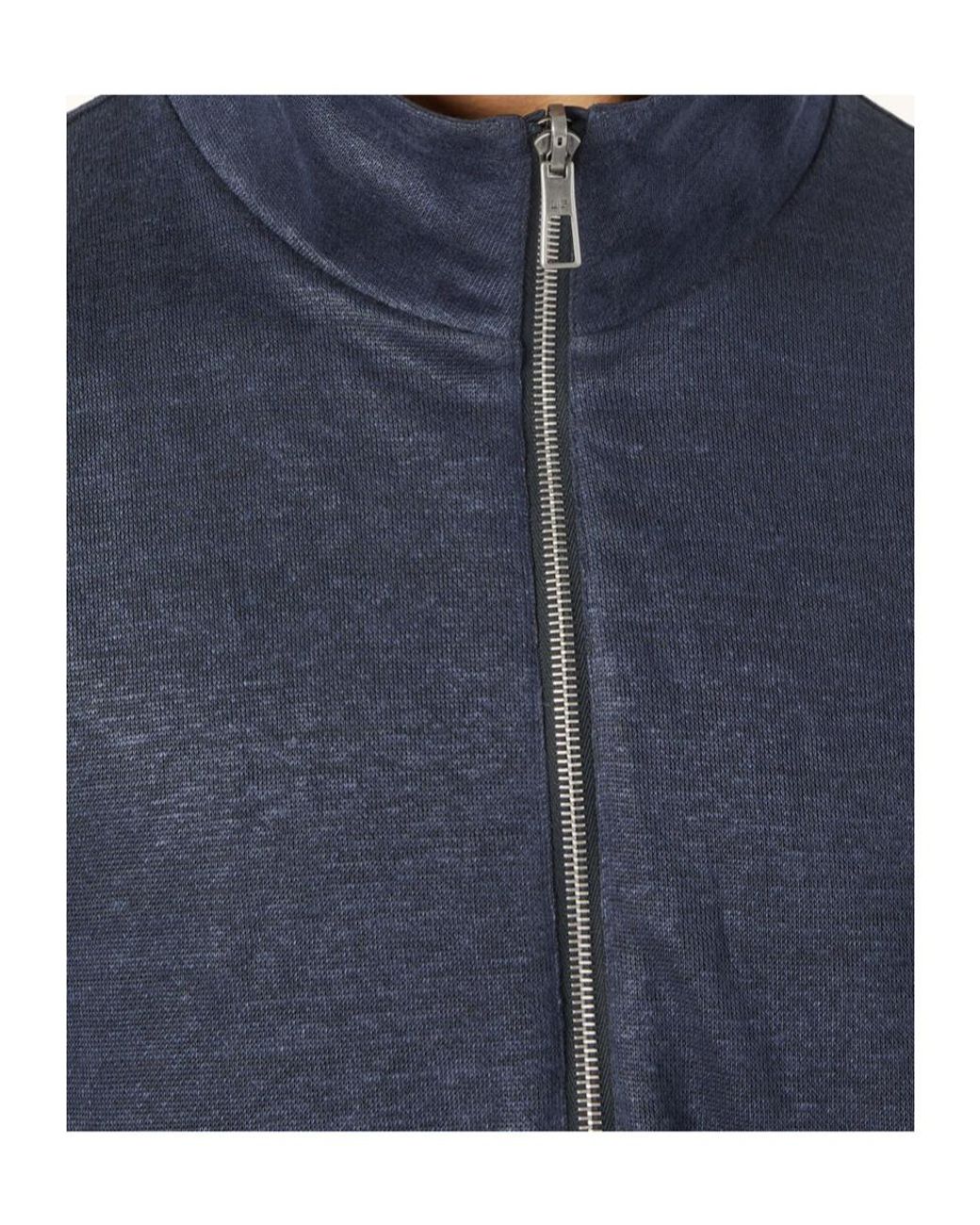 Loro Piana Blue Bomber Jacket for men