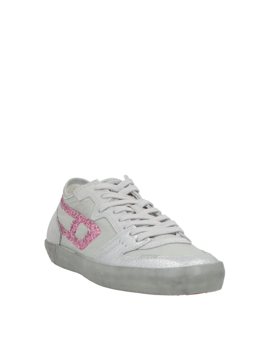 DIESEL Gray Low-Top Casual Shoes